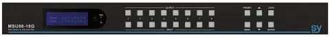 MSU88-18G 8x8 HDMI 2.0 18G Matrix Front.webp