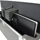 Flight case pour deux écrans TV 65"-75" mise en scene.webp