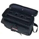 Sac de transport GATOR pour systèmes sans fil Shure BLX ouvert.webp