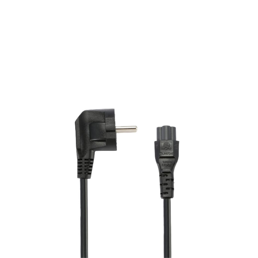 Câble alimentation secteur 3 pôles IEC C5 - 2,50 m