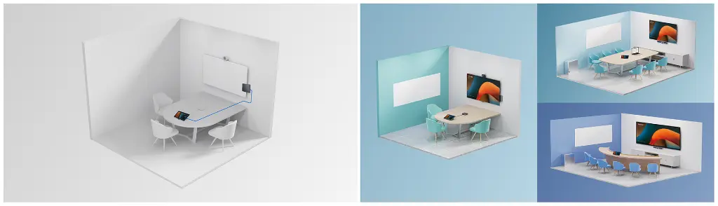 MAXHUB-MTR Microsoft Teams Rooms kit view.webp