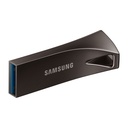 CLE USB SAMSUNG 64G USB 3.1 BAR PLUS - TITAN GRAY VITESSE LECTURE JUSQU'A 200Mo/S 