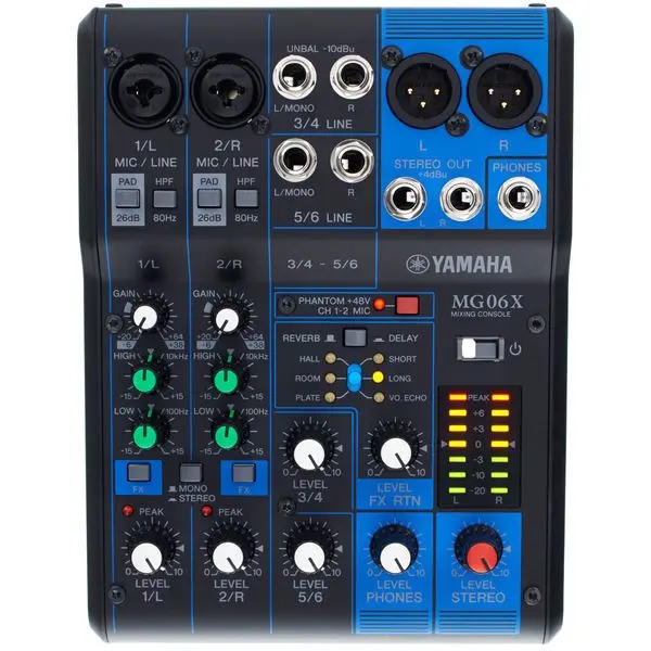 Yamaha MG06X dessus.webp
