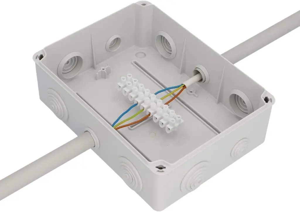 Unitec Boite de jonction électrique étanche IP65 241 x 180 x 95 mm interieur.webp