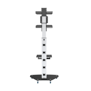 Support mobile pour écran TV 37''-65'' Hauteur 120-180cm