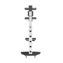 Support mobile pour écran TV 37''-65'' Hauteur 120-180cm