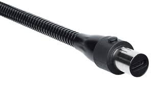 Televic Mike PLM301F Microphone col de cygne anti-GSM de 30 cm avec mécanisme push & lock