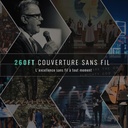 Système de Microphone sans Fil, Ensemble de Micro sans Fil UHF à 4 canaux avec Quatre micros Portables