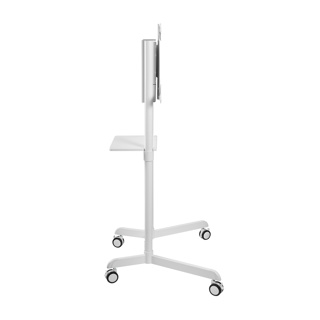 Chariot écran 37''à 70'' compatible Samsung Flip® et Microsoft Surface Hub® 2s, Blanc