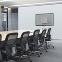 Chariot écran 37''à 70'' compatible Samsung Flip® et Microsoft Surface Hub® 2s, Blanc