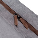 DICOTA Sacoche Ordinateur Cabas Eco MOTION 13 - 15.6" gris 