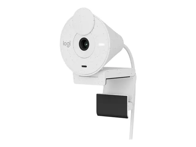 webcam Logitech BRIO 300 blanc profil.webp
