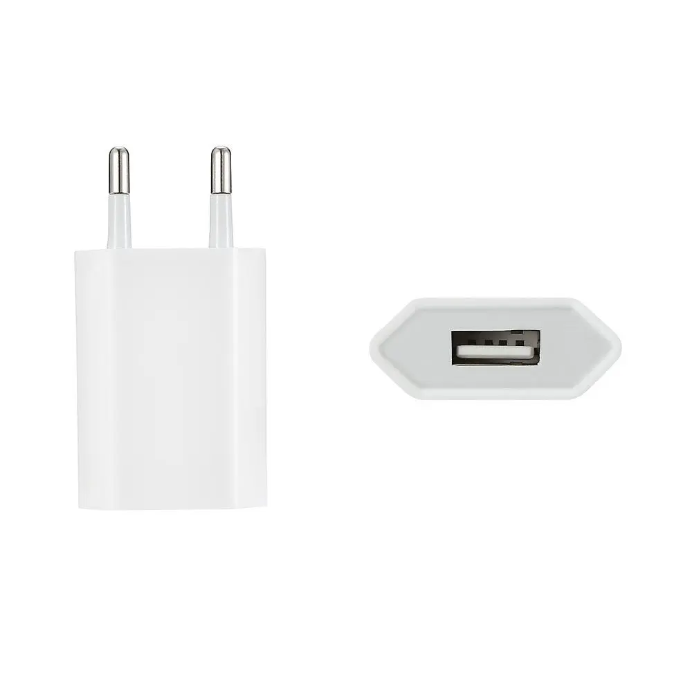 Chargeur secteur 1 USB 1A = total 5W blanc design plat photo.webp