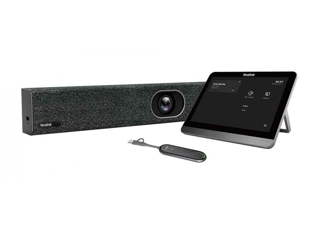 YEALINK MEETINGBAR A20-025 barre collaborative 4K avec écran 8" + WPP30