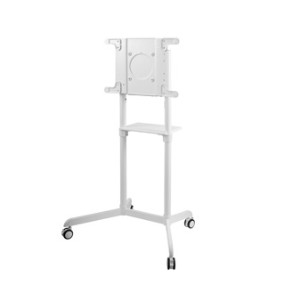 Chariot écran 37''à 70'' compatible Samsung Flip® et Microsoft Surface Hub® 2s, Blanc