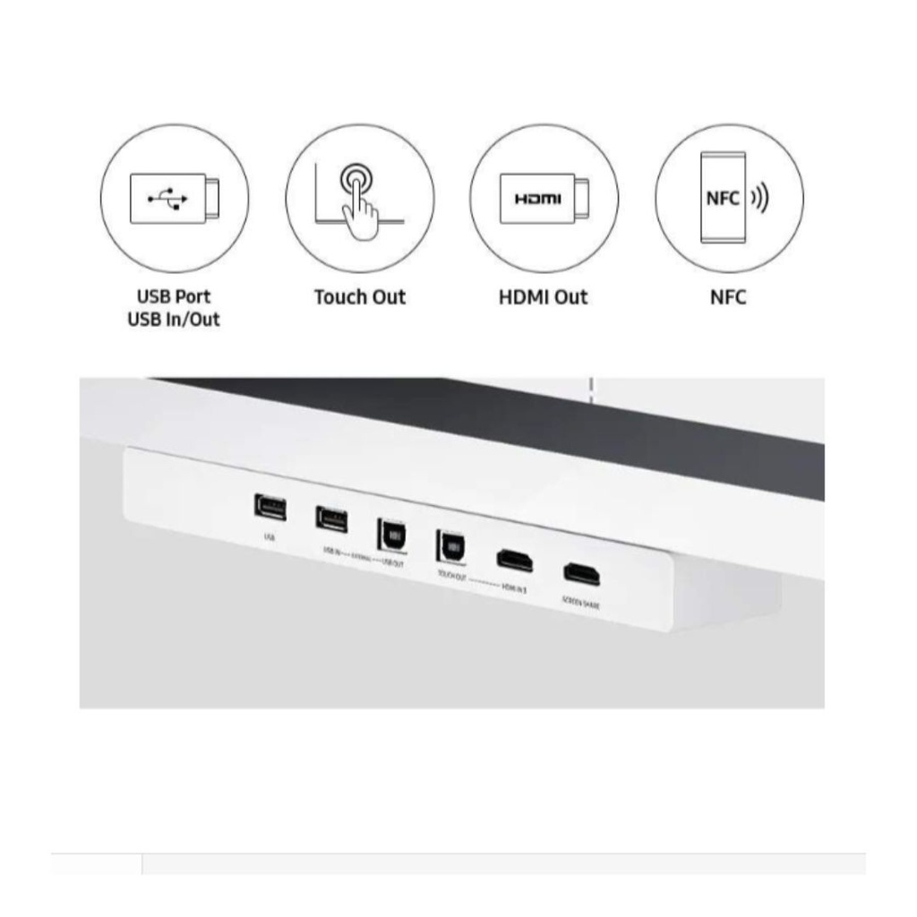 Accessoire SAMSUNG Flip 4 extension connectivité 55 et 65 pouces