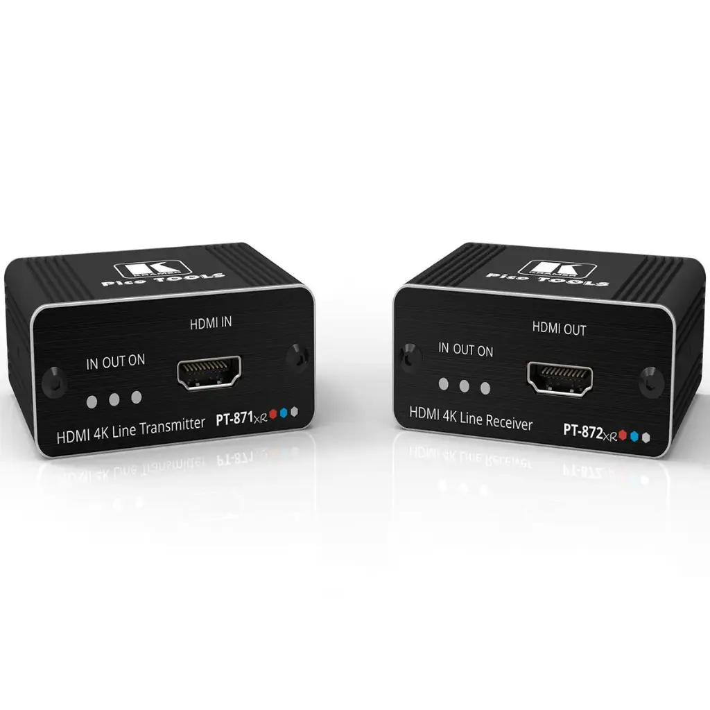 KRAMER-Transmetteur HDMI Kramer PT-871XR - Extendeur 4K HDR sur Câble Twisted Pair avec HDCP 2.2 et POE