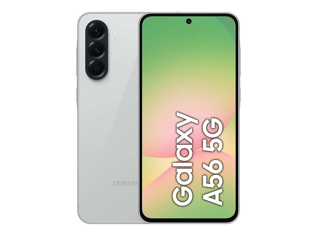 Smartphone Galaxy A56 Gris 5G 8Go 128Go Android 15 5000mAh CR 45W Ecran 6.7'' FHD