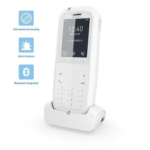 Snom M90 combiné DECT Blanc anti-bactérien