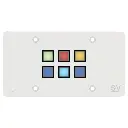 SY ELECTRONICS-PILOTAGE/ AUTOMATE- CLAVIER 6 BOUTONS  -blanc