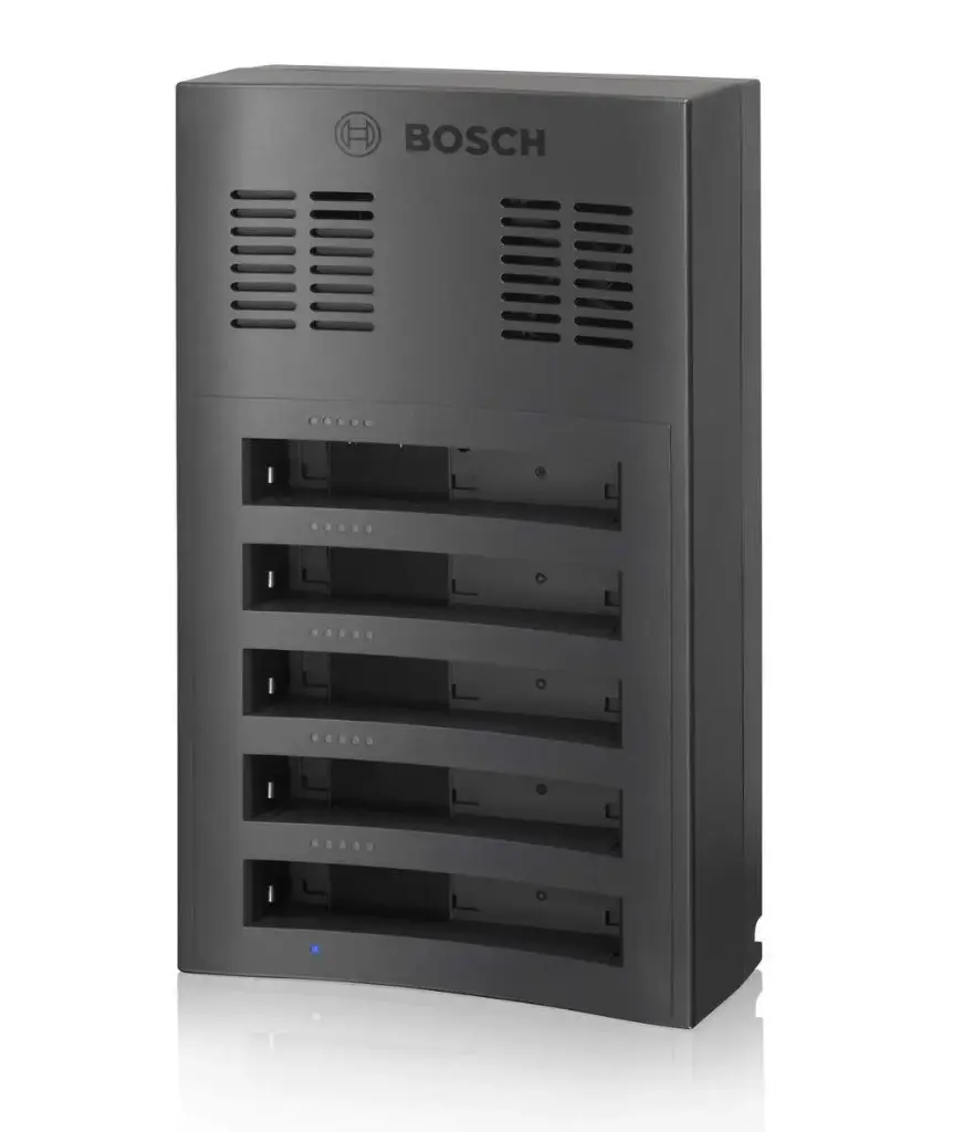 Chargeur pour 5 batteries Bosch Dicentis