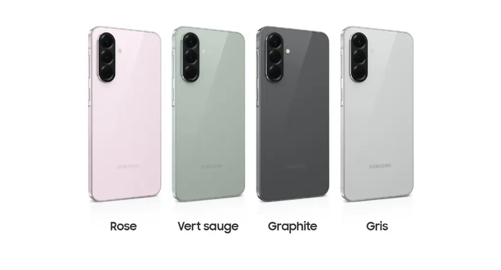 Smartphone Galaxy A56 5G 8Go 128Go Android 15 Batt 5000mAh CR 45W Ecran 6.7'' FHD+ DAS tête 0,610W/Kg