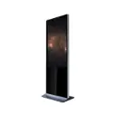 Totem avec moniteur 55'', FULL HD haute luminosité 500 cd, 24h/7j, intérieur exclusivement