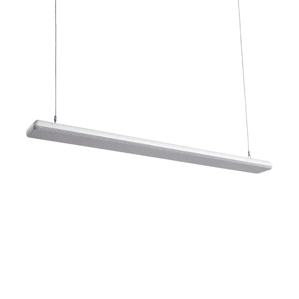 Microphones linéaires Shure MXA710, micro linéaire multi-capsules 120cm Blanc 8 lobes de captation