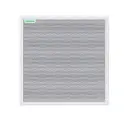 Shure MXA910 Microphone de plafond multi-capsules idéal pour les grandes et petites salles de réunion, configuration intelligente de suivi de voix