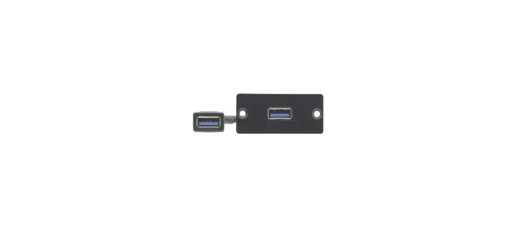 Platine murale USB 3.0 (A/A) Kramer