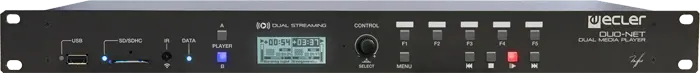 Lecteurs multimédias indépendants ECLER DUO-NET PLAYER