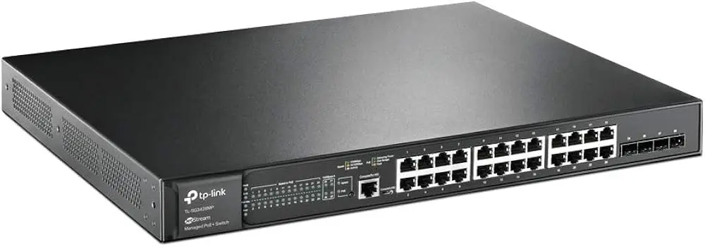 TP-Link Switch JetStream 28 ports Gigabit avec 24 ports PoE+