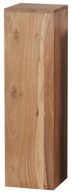 Sellette carrées 19,8cm x 100cm en acacia massif