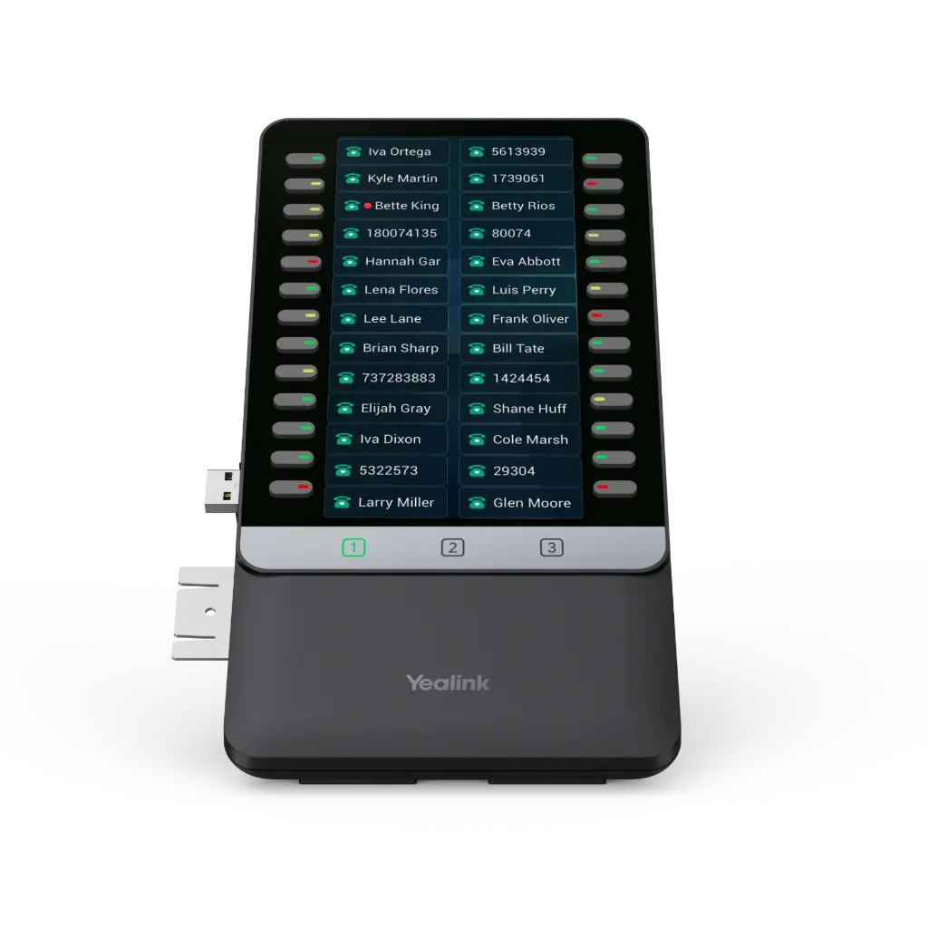 Yealink - EXP55 - Module d’extension couleur pour téléphones IP Yealink T7X/T8X