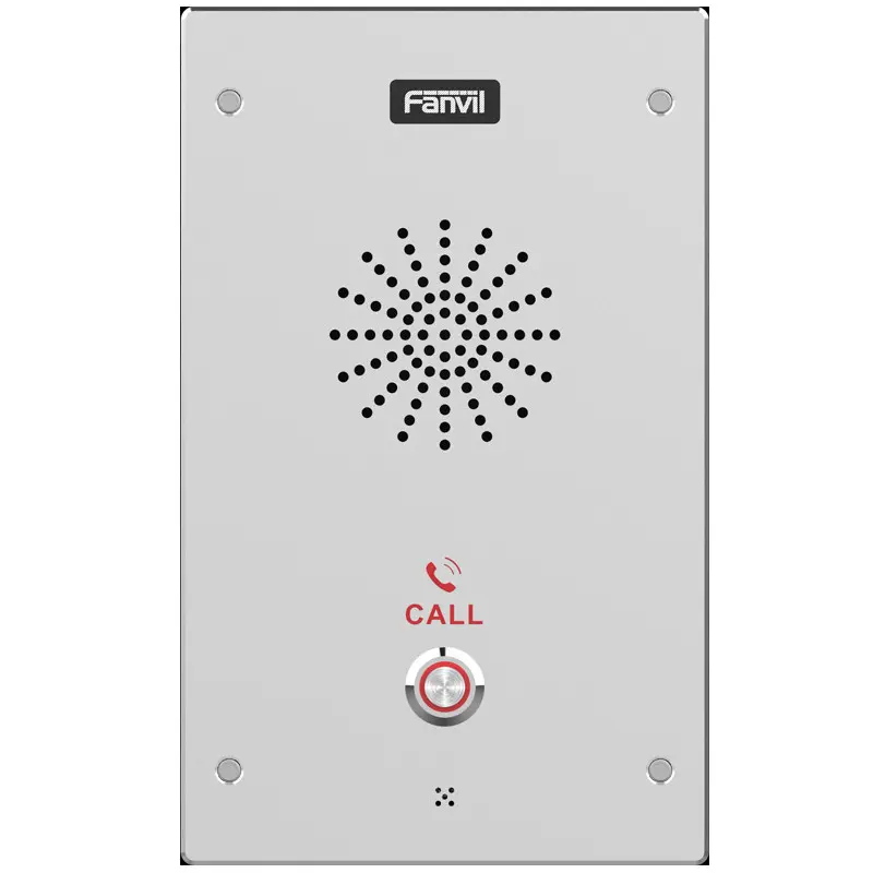 Portier Intercom Sip Extérieur Avec Audio Hd Et Protection Ip65/ik10