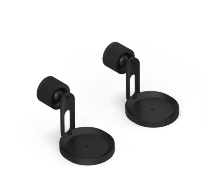 SONOS- Supports muraux pour ERA 100 PRO (paire)- Noir