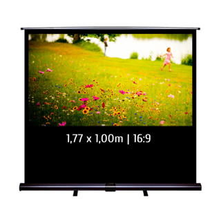 [045-1013] Ecran de projection Pull Up 1,77 x 1,00m - Format 16:9 transportable 