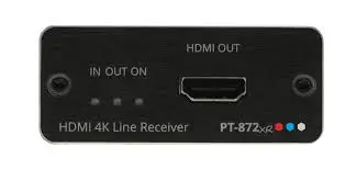 [50-8038701190] Récepteur HDMI Kramer PT-872XR - Extendeur 4K HDR sur Câble Twisted Pair avec HDCP 2.2 et POE