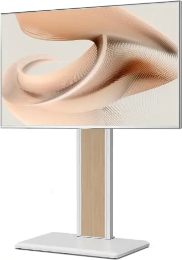 [FT-Support-TV-sur-Pied] Support sur pied BLANC pour écran de 32 à 65 Pouces Hauteur Réglable 886 MM - 1146 MM 400×400 MM