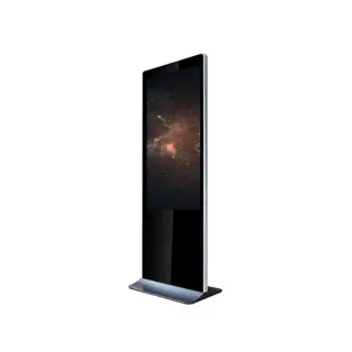[161-4300] Totem avec moniteur 43'' FULL HD haute luminosité 500 cd, 24h/7j, intérieur exclusivement