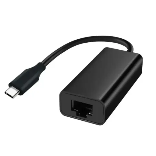 [D2USBCRJ45ADP] Adaptateur USB-C mâle /RJ45 femelle 10M/100M/1000Mbits - câble 9 cm