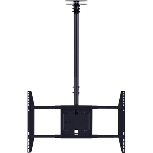 [MULTIB0020] Support plafond Noir pour moniteur 106,7cm 42" jusqu'à 160 cm 63" Capacité max 80 kg