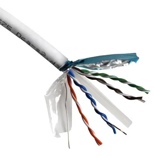 [IO025] Câble RJ45 informatique Catégorie 6 F/UTP 4P 350Mhz Gigabit au mètre